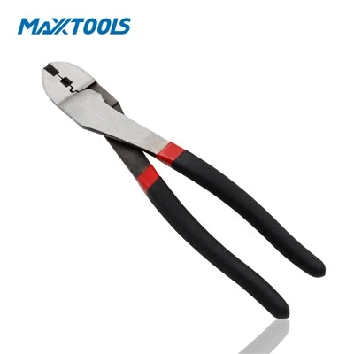 10inch Crimping Plier With Two-colour Vinyl Grip