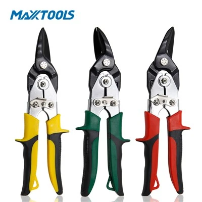2nd Generation Aviation Tin Snips Straight Left Right Handle