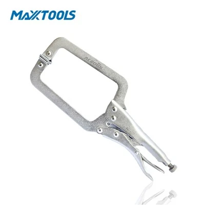 C Type Locking Plier Nagative Opening Movable Head
