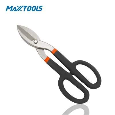 Dicyclic Tin Snips With 2-colored Vinyl Grip