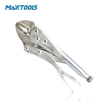 F Type 5 Rivets Straight Jaw Locking Plier