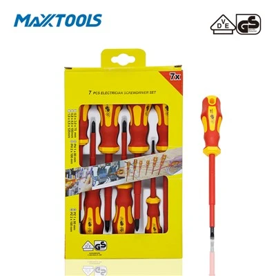 VDE 7pc Screwdriver Set in Color Box