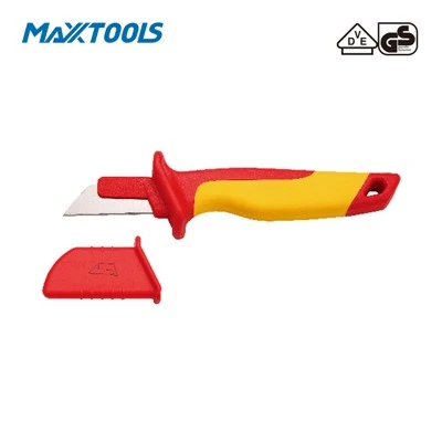 VDE Cable Knife with Staight Head and Protective