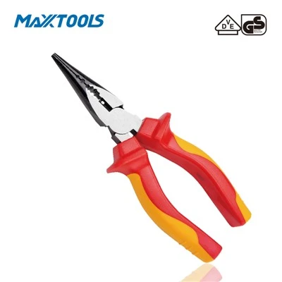 VDE High Leverage Long Nose Pliers