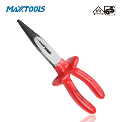 VDE Long Nose Pliers with Dipping Handle