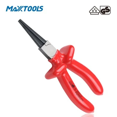 VDE Round Nose Pliers with Dipping Handle
